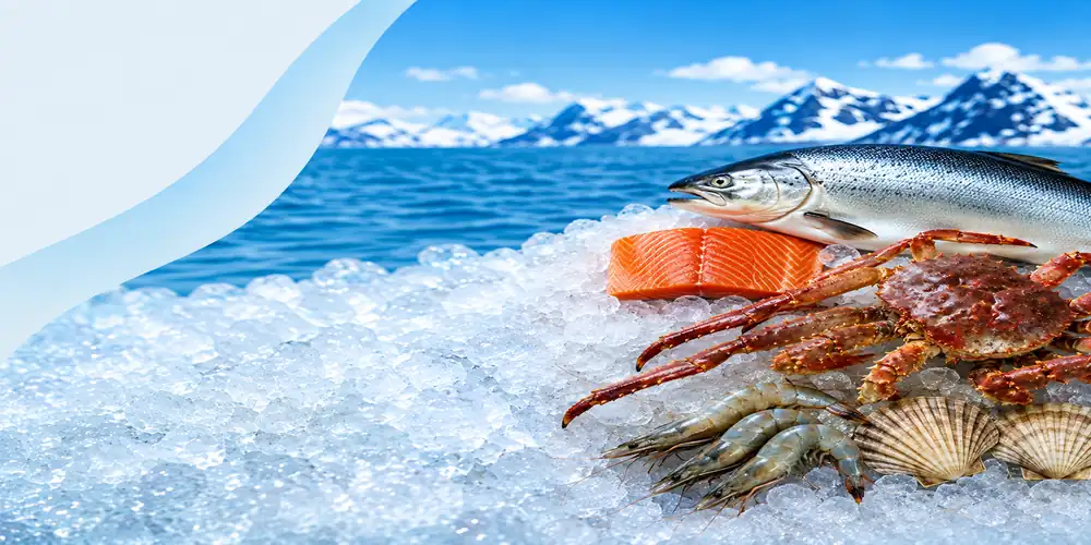 Frozen seafood available for wholesale supply